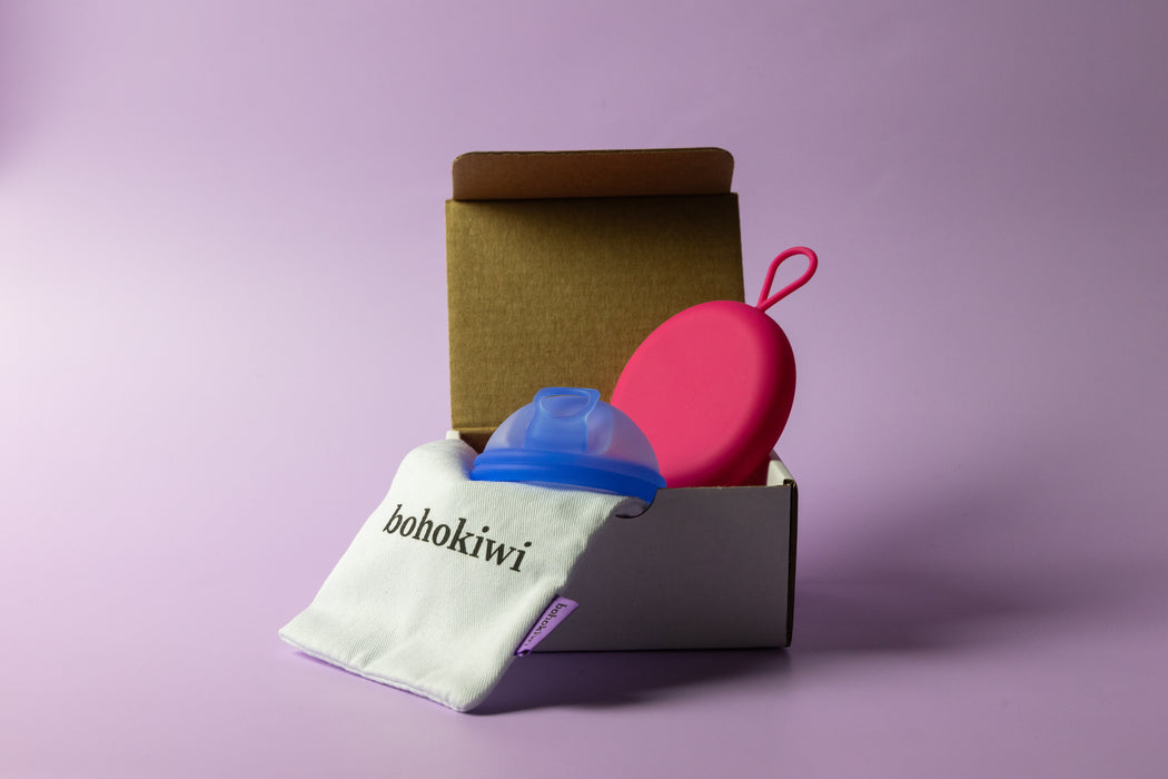 bohokiwi Round Menstrual Disc Carrier Case